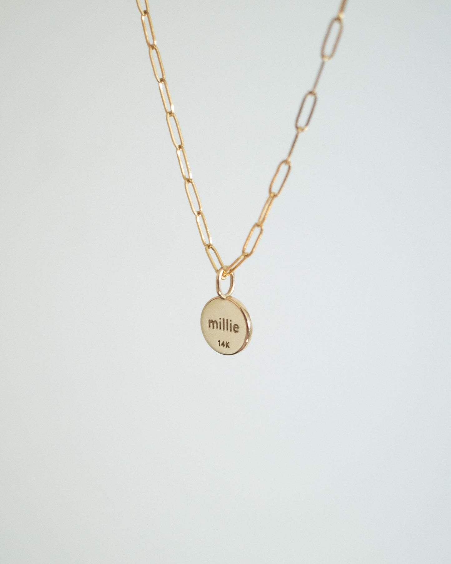enamel charm - paw print