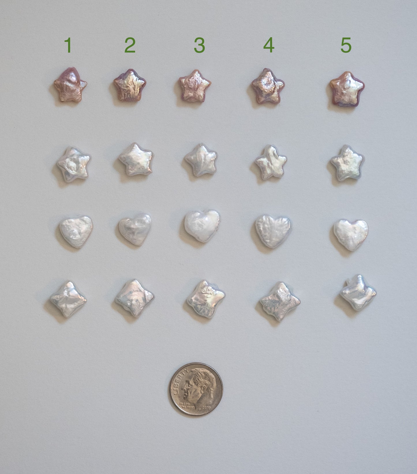 00 pearl charm - imperfect series