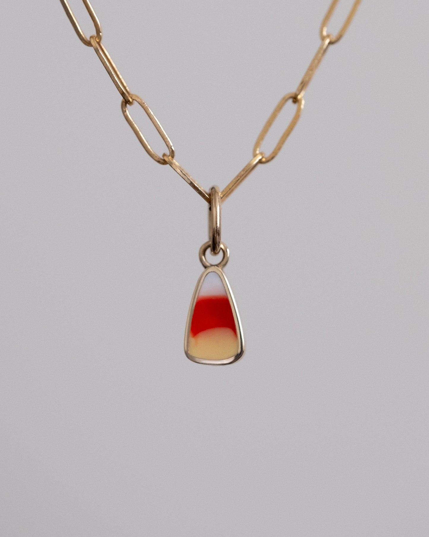 spooky charm - candy corn